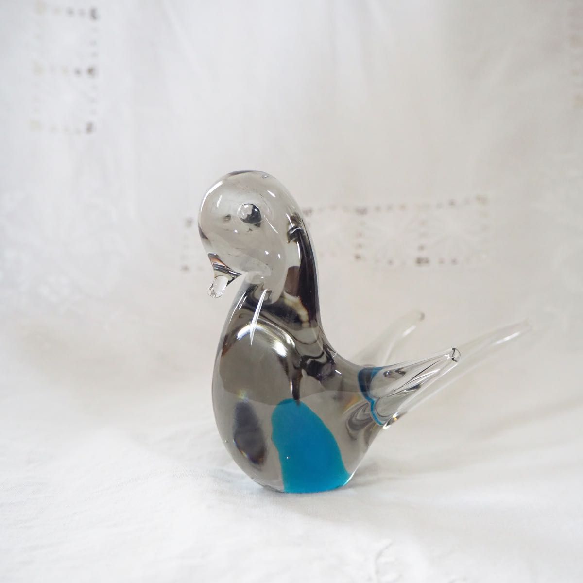 ヴェネツィアンガラス 鳥 置物 ベネチアン Murano Glass ヴェネツィアンガラス 鳥 置物 ベネチアン Murano Glass