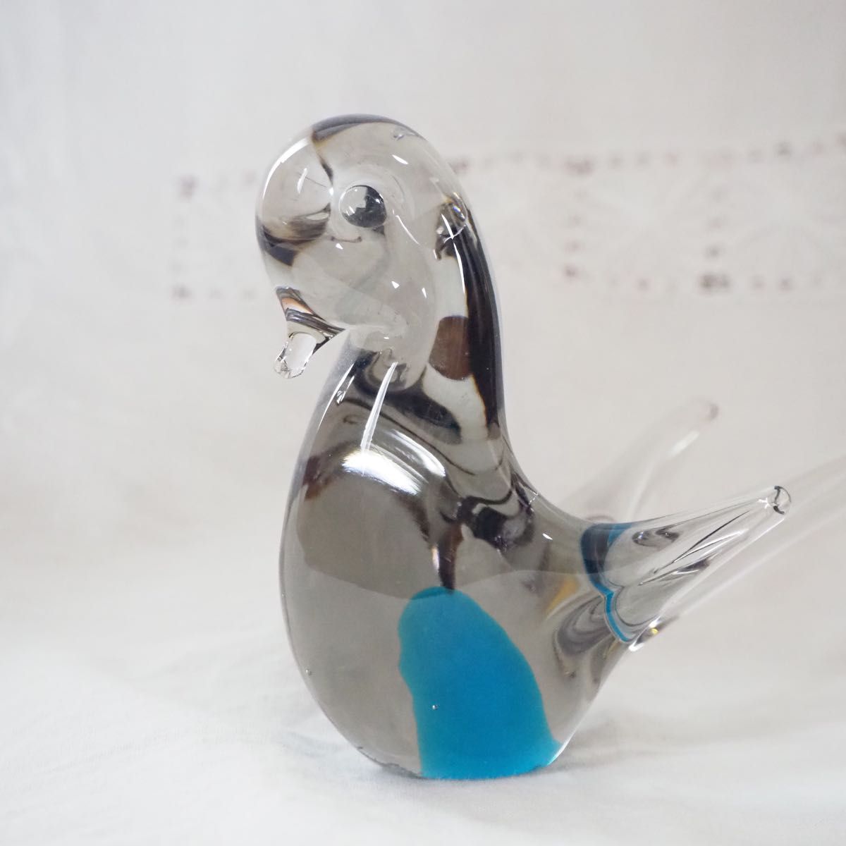ヴェネツィアンガラス 鳥 置物 ベネチアン Murano Glass ヴェネツィアンガラス 鳥 置物 ベネチアン Murano Glass