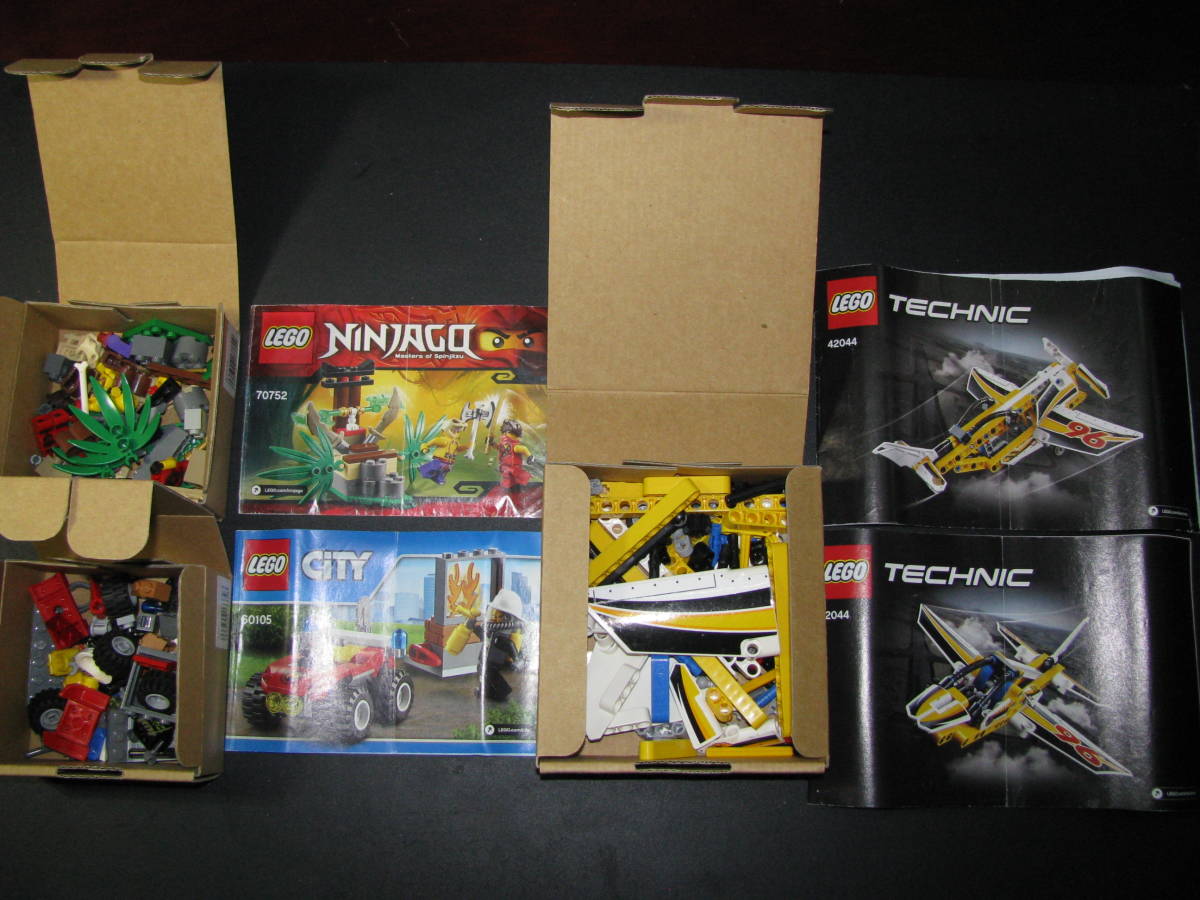 LEGO/レゴ LEGO CITY NINJAGO TECHNIC　60105，70752，42044　セット_画像1