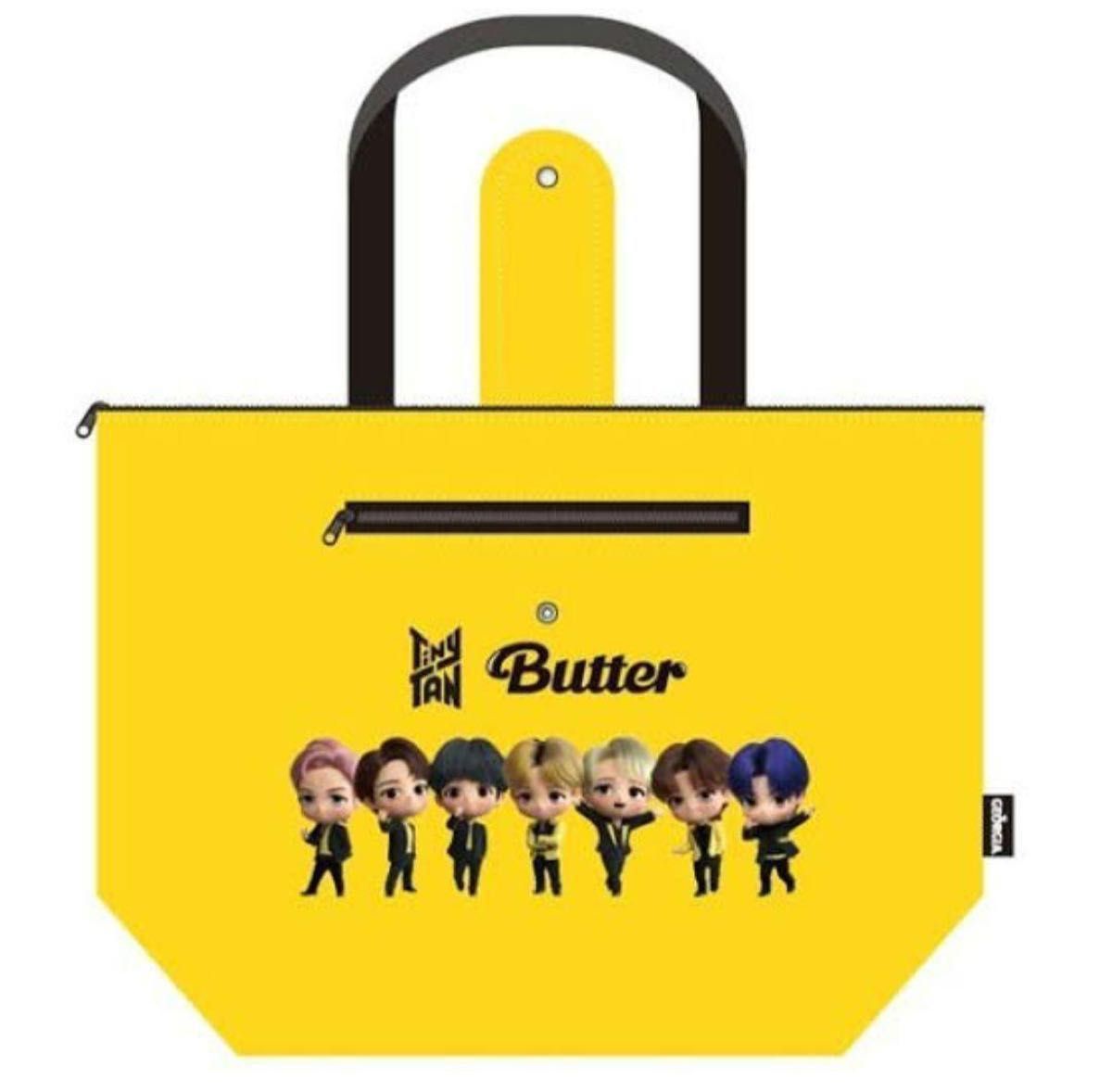 当選品オリジナル 韓国 保温冷バッグ グッズ レア BTS TinyTANタイニータンたためる保温冷バッグGEORGIAジョージア