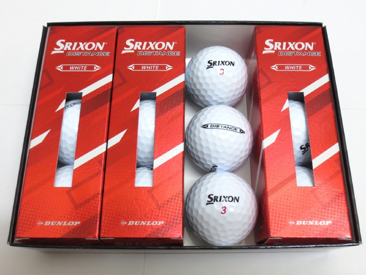 新品☆ダンロップ☆スリクソン ディスタンス ボール☆SRIXON DISTANCE