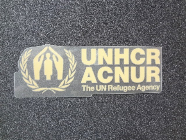 【ラ・リーガ】UNHCR ACNURスポンサーロゴ 2/バルセロナバルサ_画像1