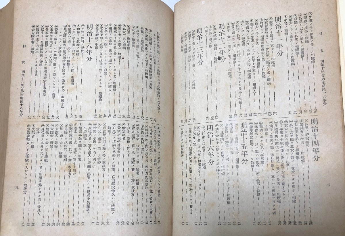 明44 人事慣例全集 金田謙刊 733P_画像5