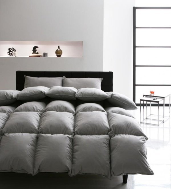 布団セット ベッド用１０点 キングサイズ 色-シルバーアッシュ /シンサレート高機能中綿素材 抗菌防臭 暖かい 洗える