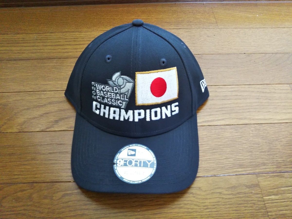 WBC 2023 侍ジャパン 優勝記念キャップ グレー サイズ調整タイプ NEW