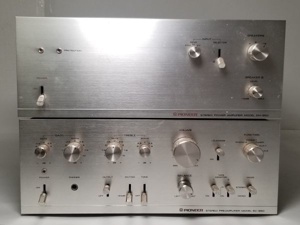 Yahoo!オークション - Pioneer SM-850 / SC-850 通電確認済 Yahoo!オークション - Pioneer SM-850 / SC-850 通電確認済
