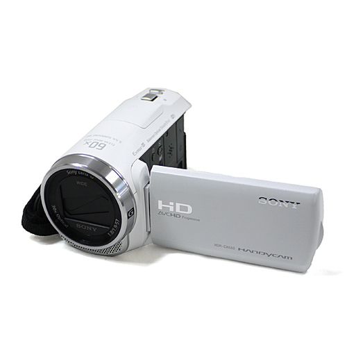 極美品】SONY ハンディカム HDR-CX680(W) ビデオカメラ-