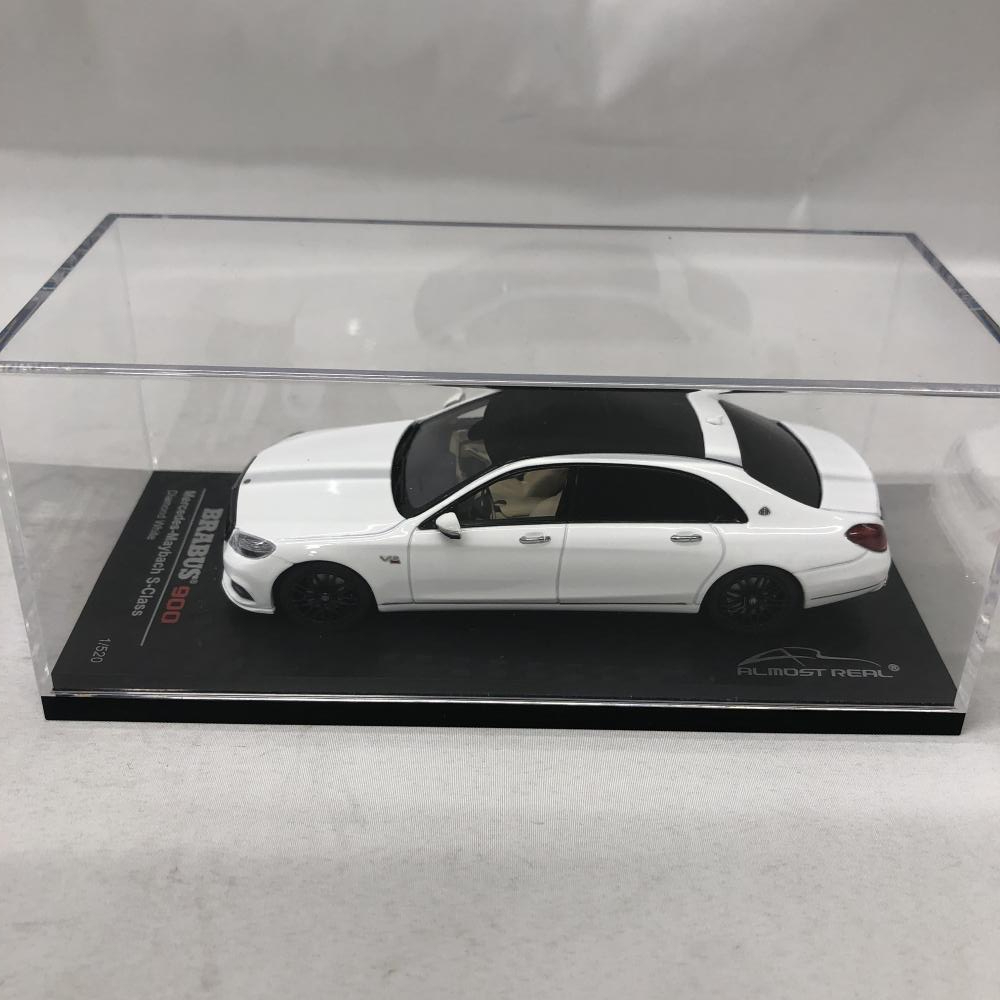 【中古】1/43 ブラバス 900 メルセデス マイバッハ Sクラス(ホワイト)[249008205480]_画像1