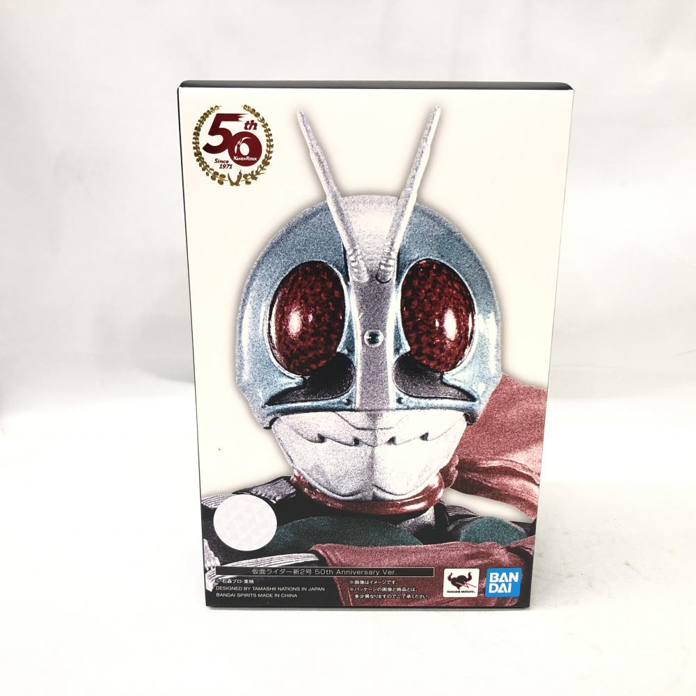 見事な 仮面ライダー新2号 (真骨彫製法) 【中古】未開)S.H.Figuarts