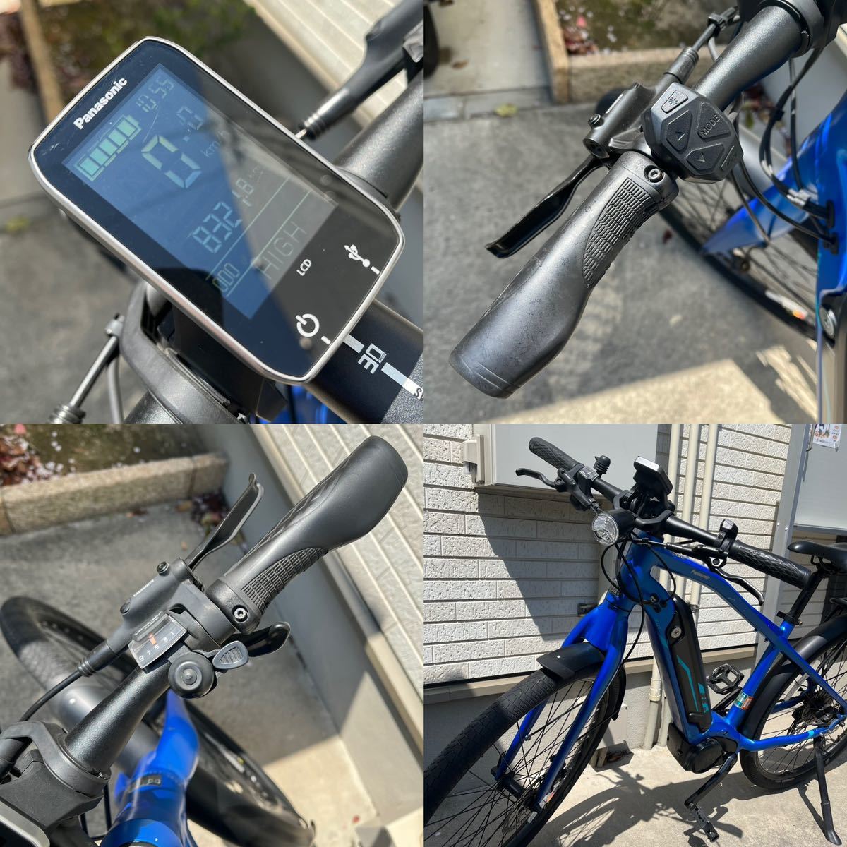 Panasonic XU1 e-BIKE SHIMANO 電動アシスト クロスバイク 外装9段