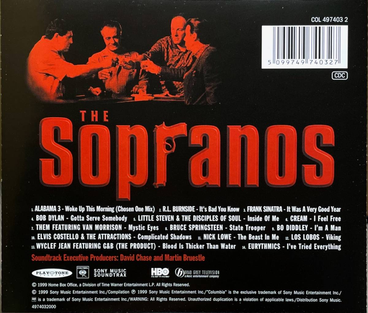 (C6H)☆TVサントラ/ザ・ソプラノズ 哀愁のマフィア/The Sopranos Music From The HBO Original Series☆_画像2