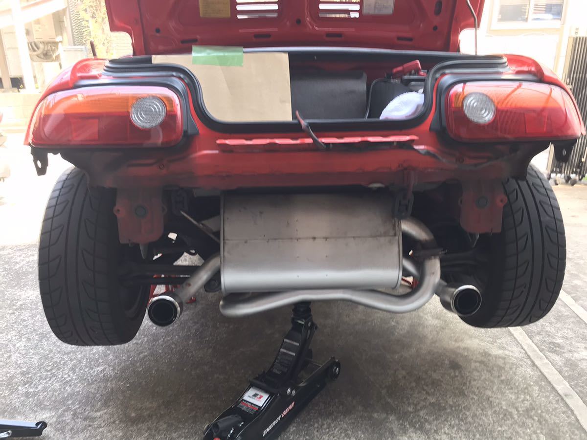 ホンダ ビート pp1 KHS リーガルマフラー左右2本出し