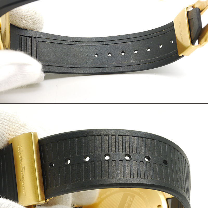 フェラガモ Salvatore Ferragamo F-80 クロノグラフ クオーツ フェラガモ Salvatore Ferragamo F-80 クロノグラフ クオーツ