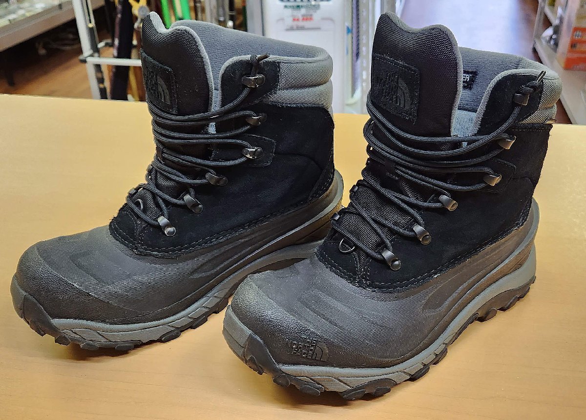 良品 THE NORTH FACE ノースフェイス【27cm】HEATSEEKER CHILKAT IV WINTER BOOTS ICEPICKソール /BLACK_画像1