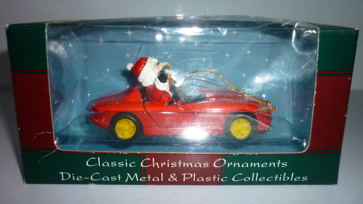 50315-4　Maisto　Classic Christmas Ornaments　Die-Cast Metal&Plastic Collectibles　ミニカー　サンタ_画像1