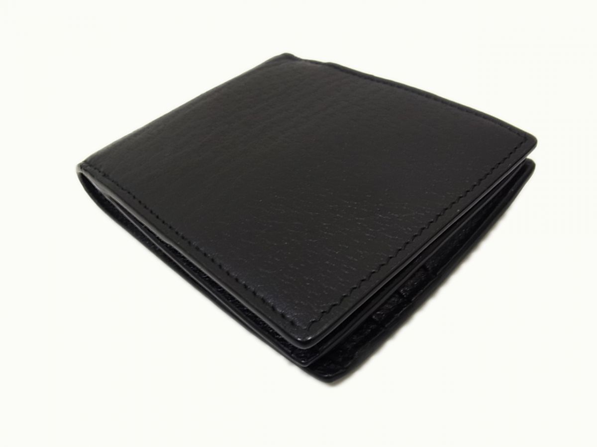 未使用 定価66,000円◇グッチ GGマーモント ダブルG 二つ折り財布 コの