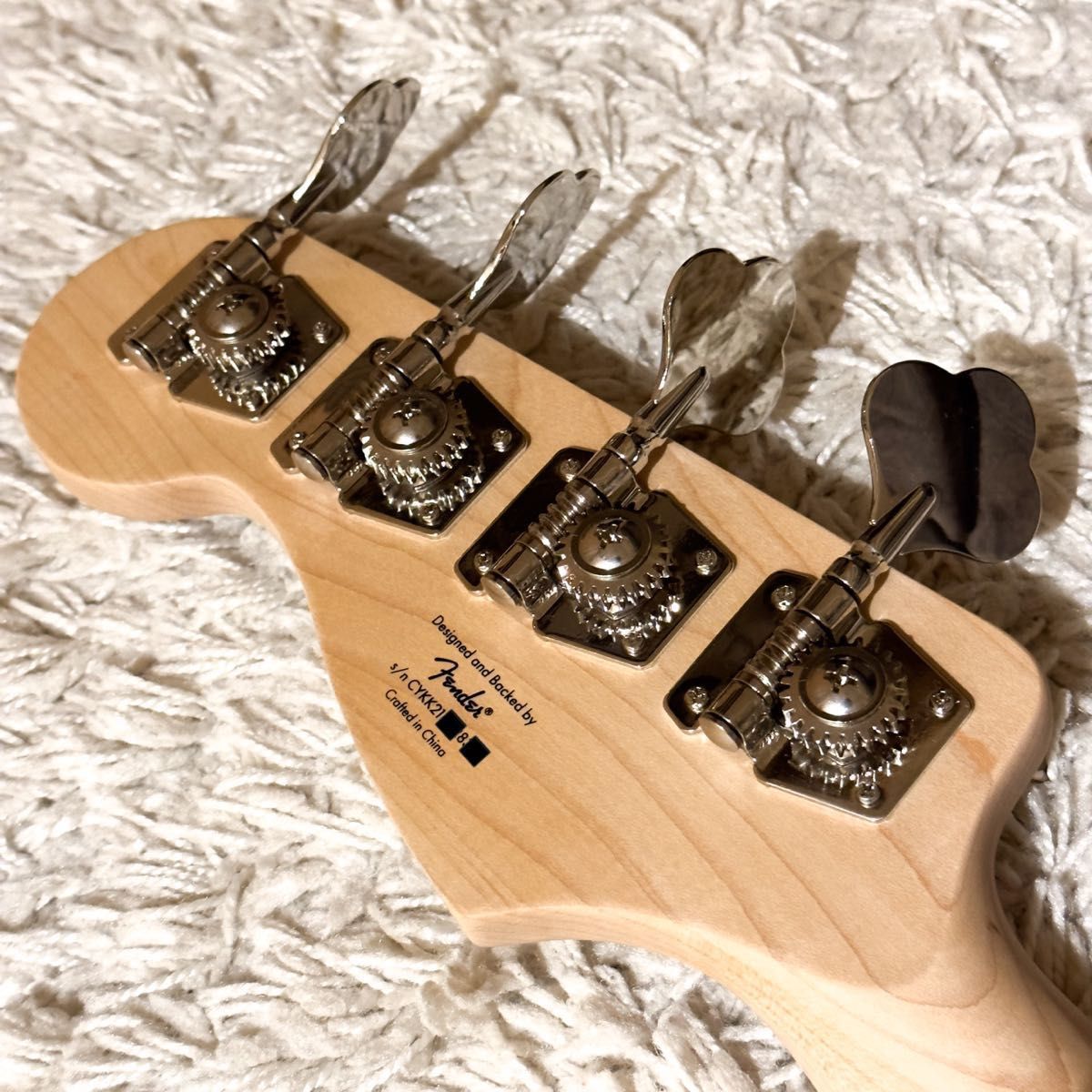 フルオーダー 【美品】スクワイヤー ジャガー ベース H ワンハム