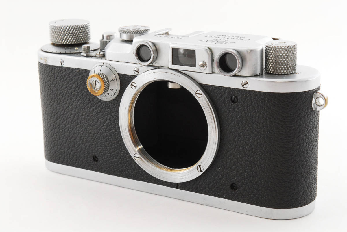 Rarity 希少 Leica ライカ Leitz DIII Rangefinder レンジファインダー Film Camera With Precious Case (1720)_画像2