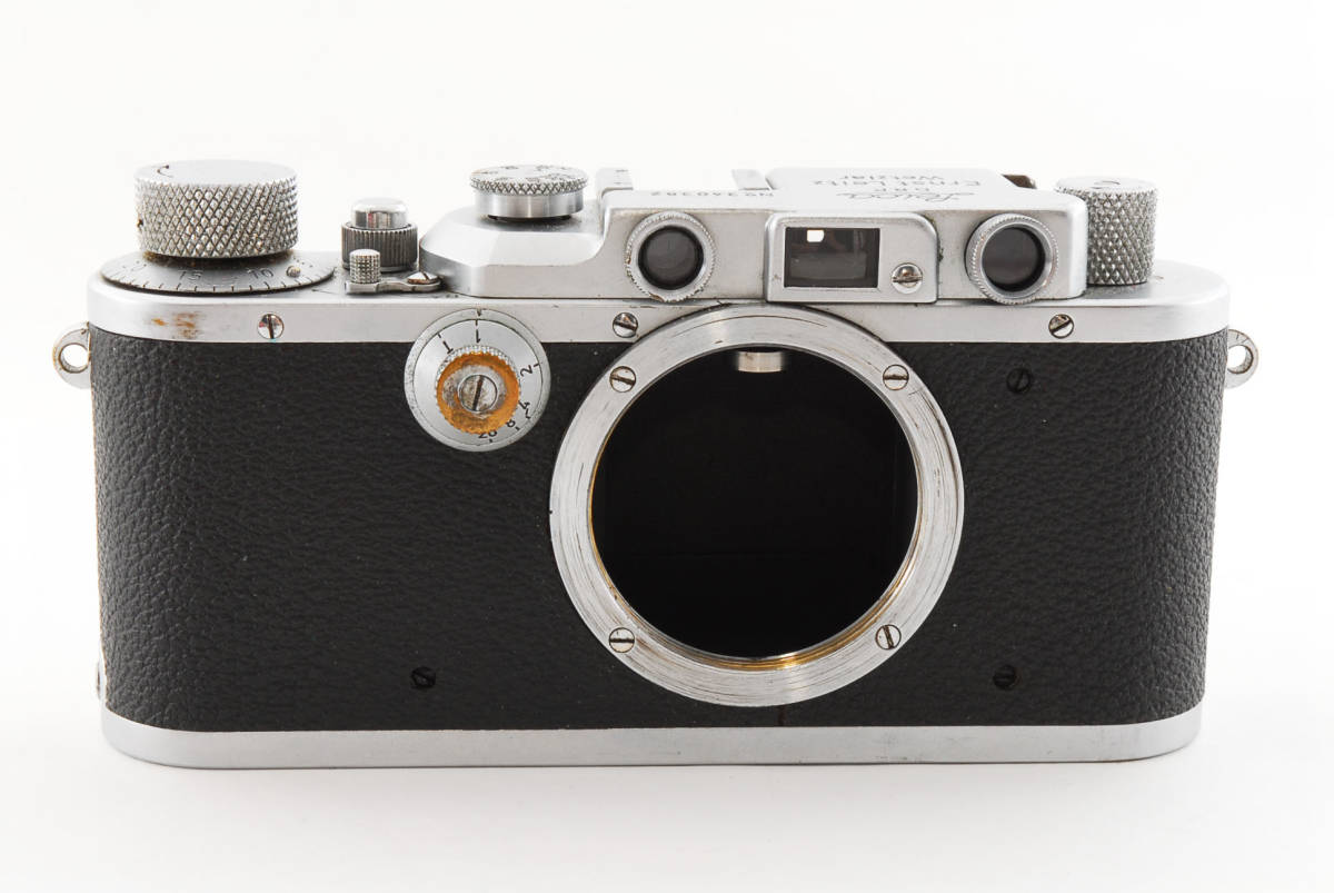 Rarity 希少 Leica ライカ Leitz DIII Rangefinder レンジファインダー Film Camera With Precious Case (1720)_画像3