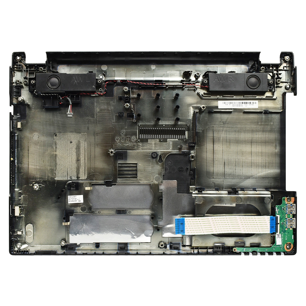 当日発送 LAVIE Note Standard PC-NS700HAR ボトムケース スピーカー 中古品 3-0406-7 NEC NS700/H　裏蓋 底 パーツ 部品 修理　_画像2