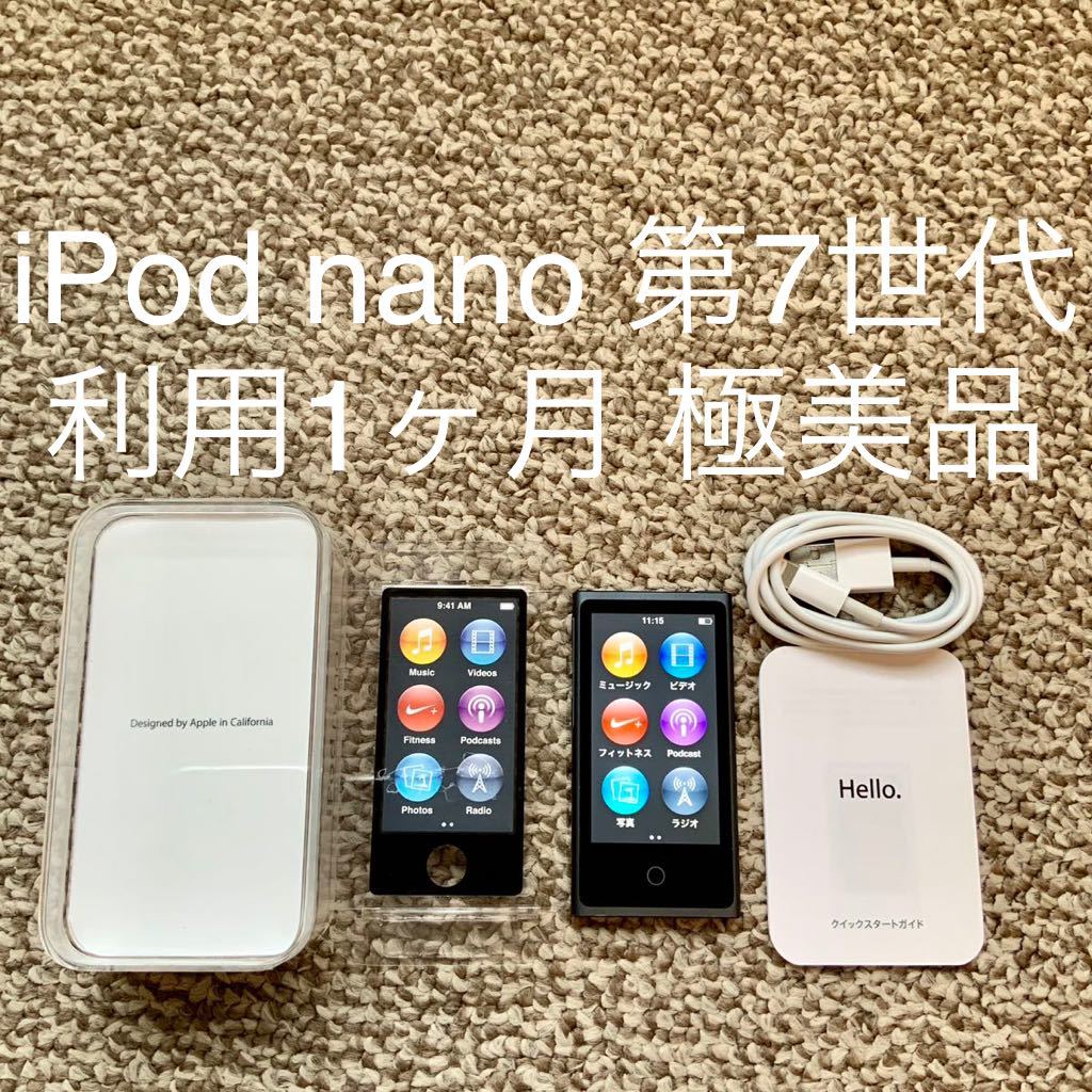 お気に入りの アップル Apple 16GB 第7世代 nano 【送料無料】iPod