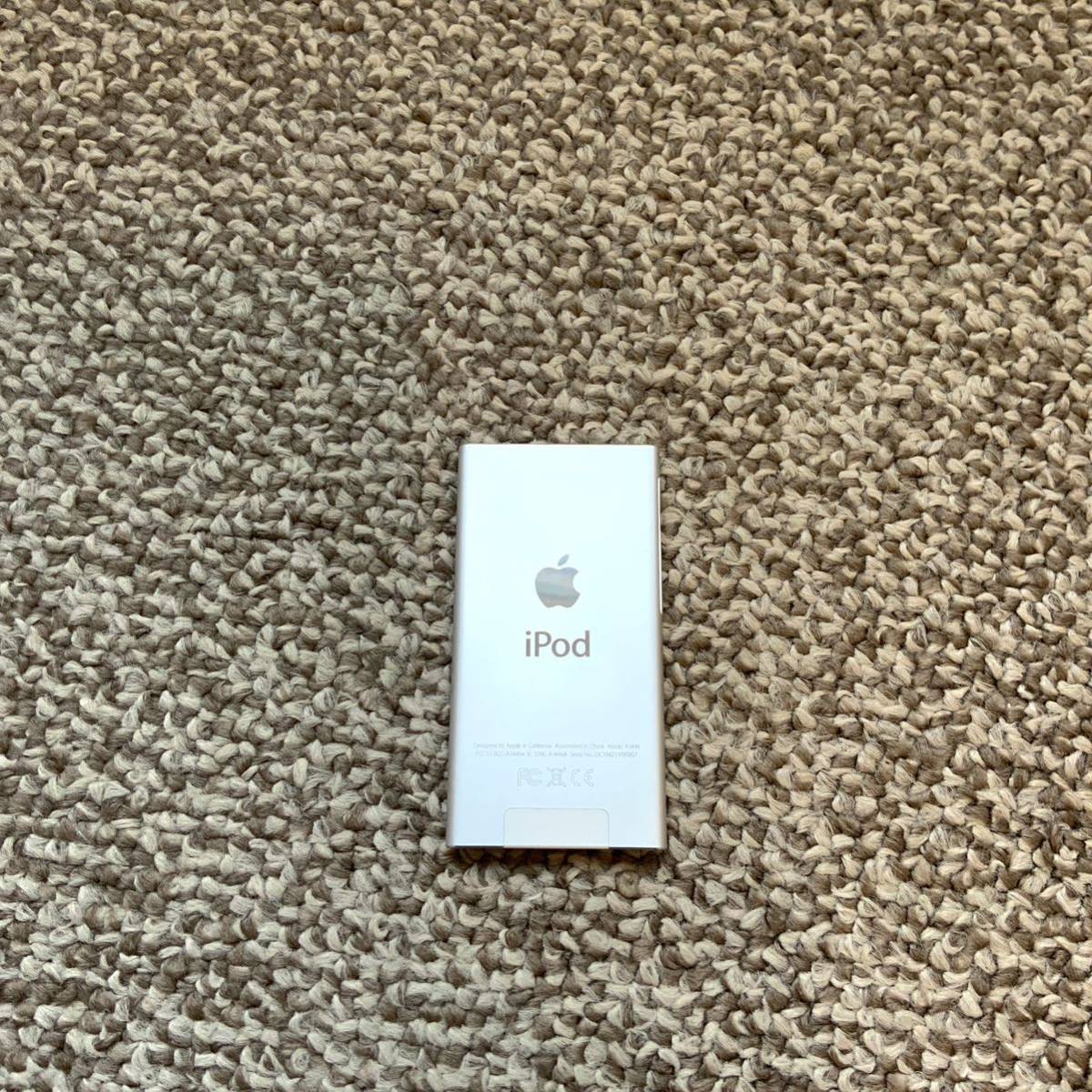 【送料無料】iPod nano 第7世代 16GB Apple アップル A1446アイポッドナノ 本体 シルバーの画像2