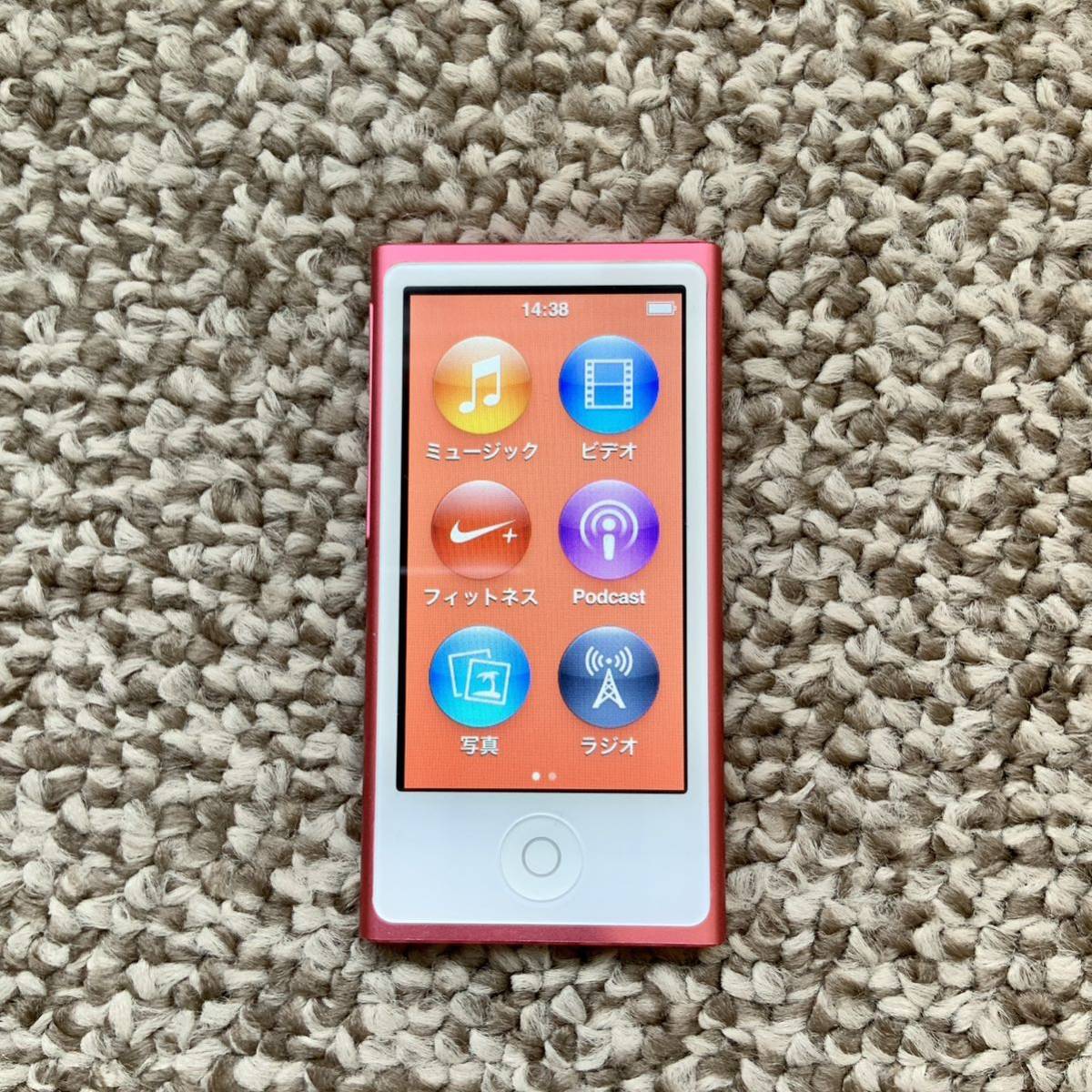格安 16GB 第7世代 nano 【送料無料】iPod Apple ピンク 本体