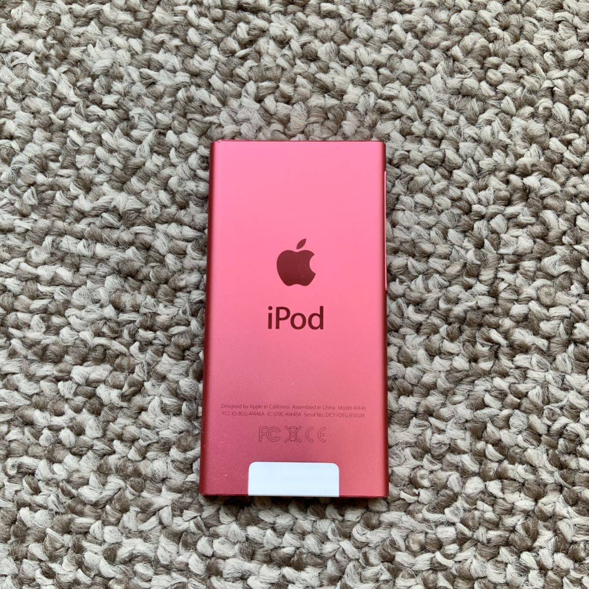 格安 16GB 第7世代 nano 【送料無料】iPod Apple ピンク 本体