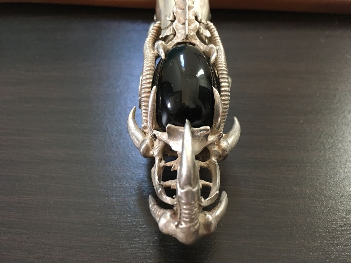 WLG H R GIGER シルバーリング アーマーリング SV925|Yahoo WLG H R GIGER シルバーリング アーマーリング SV925|Yahoo