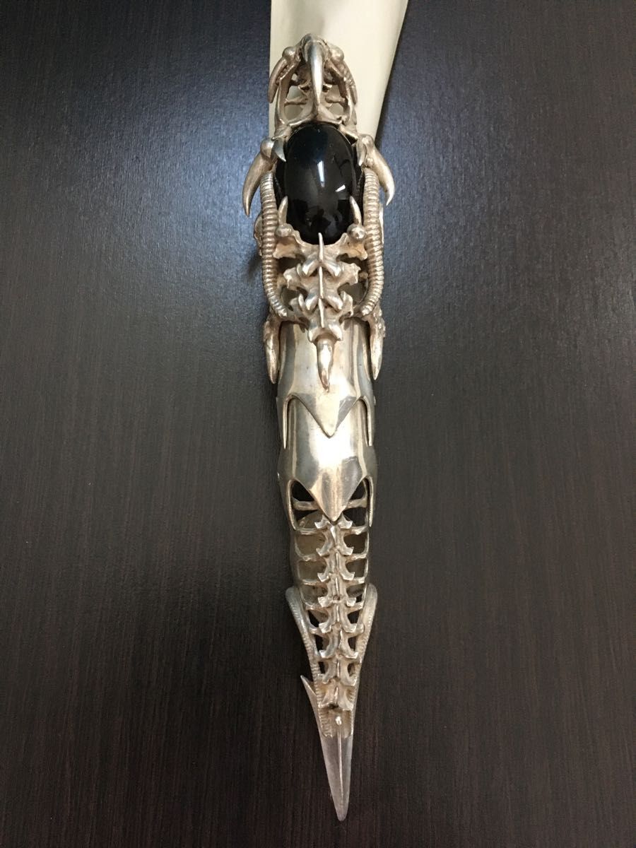 WLG H R GIGER シルバーリング アーマーリング SV925|Yahoo WLG H R GIGER シルバーリング アーマーリング SV925|Yahoo