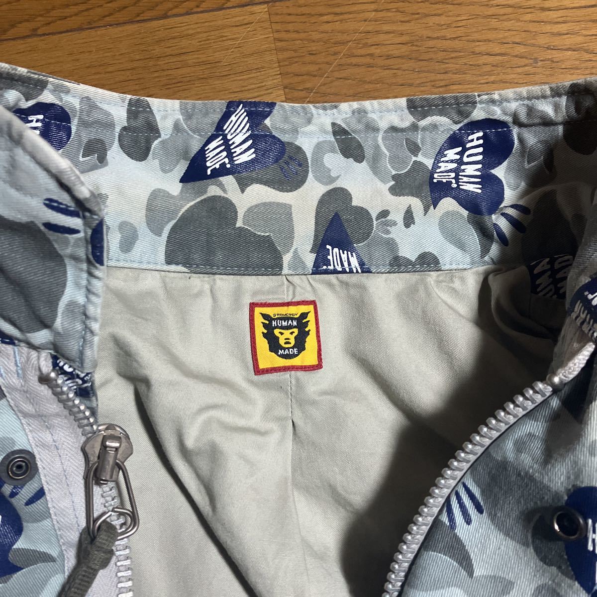 HUMAN MADEヒューマンメイド HEART CAMO FIELD JACKET M-65 ジャケット