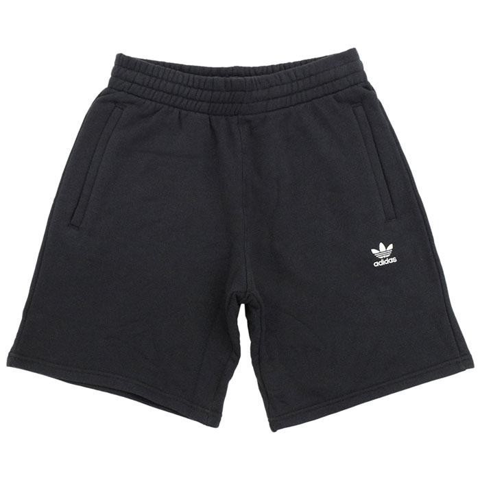 【新品】送料299円 サイズO(XL) adidas originals エッセンシャルショーツ ハーフパンツ スウェット ブラック 黒 adidas FR7977 44aaii_画像4