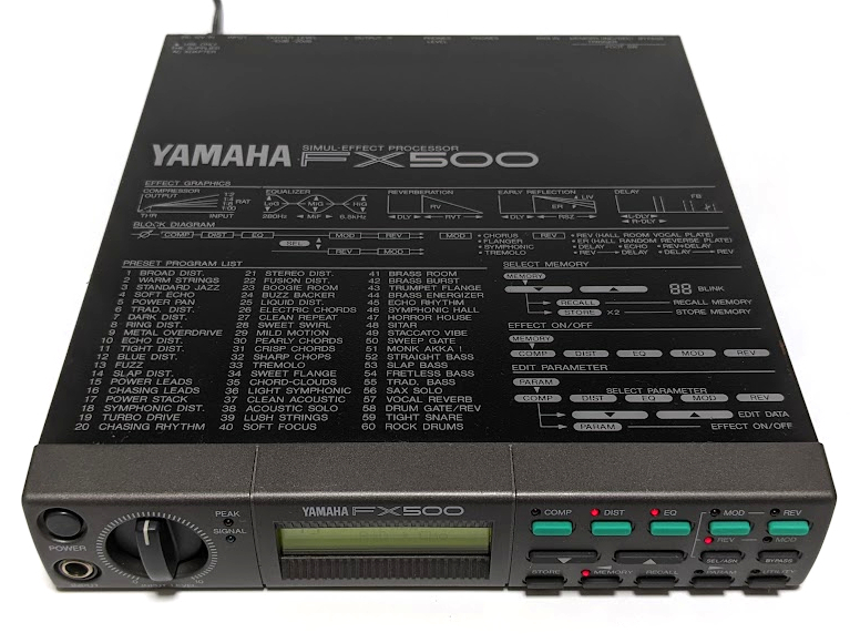 選ぶなら YAMAHA ヤマハ FX500 マルチエフェクター エフェクト