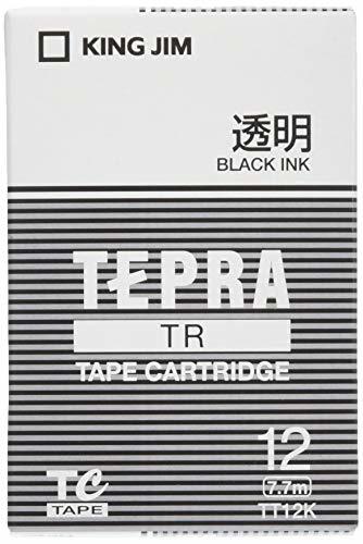  King Jim tape cartridge Tepra TR 12mm TT12K transparent 