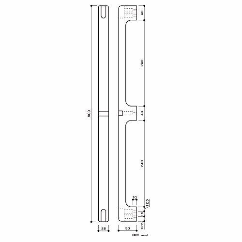 matsu six living . dissolving included . wooden one body handrail nimone Bay kdo Brown 600mm