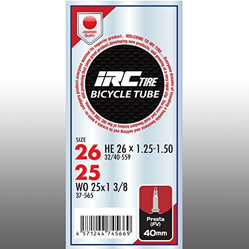 IRC TIRE (アイ・アール・シー) 自転車 チューブ HE 26 × 1.25-1.50・WO 25 × 1 3/8 仏式バルブ40mm_画像3