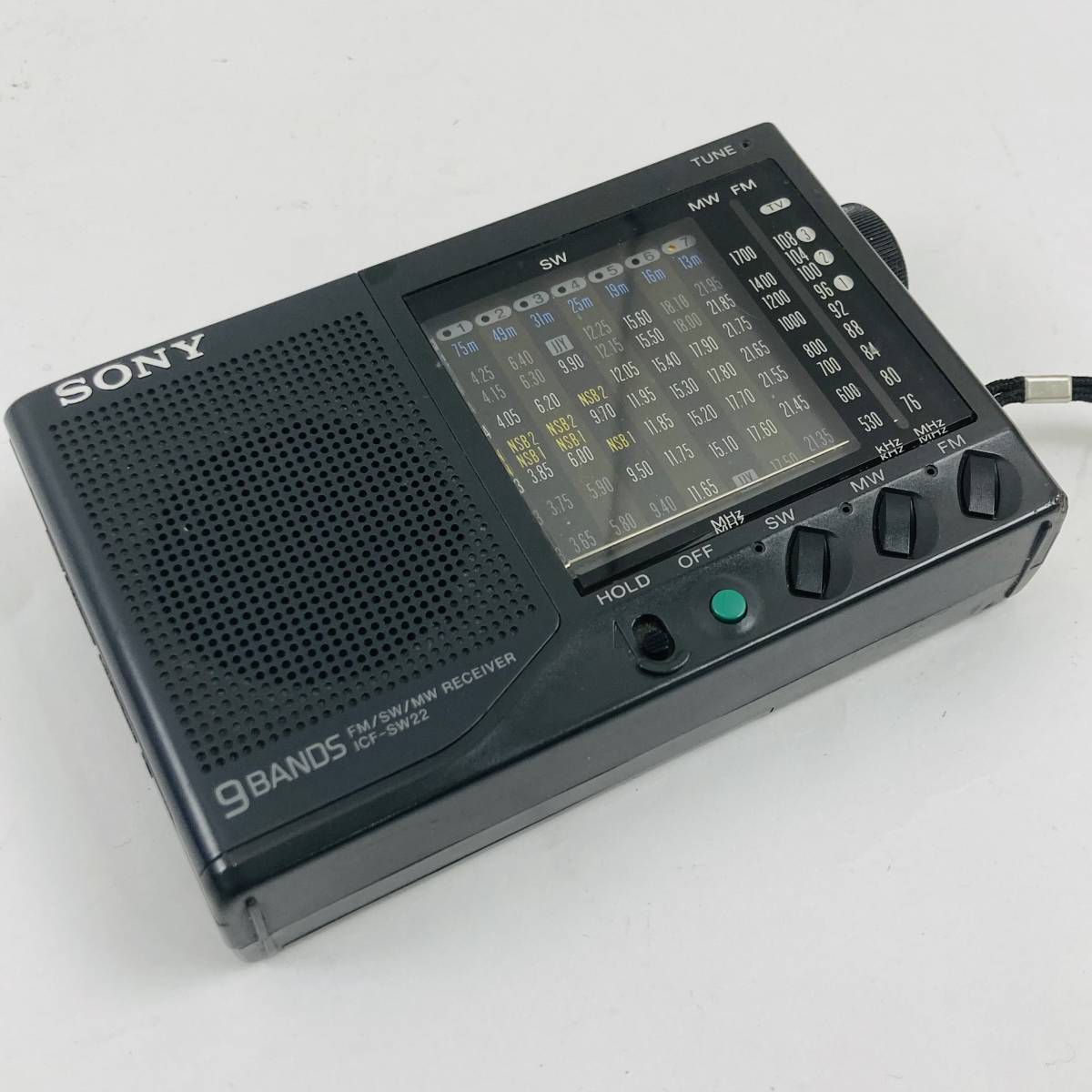 人気のファッションブランド！ 9バンド SONY ICF-SW22 北E2 【現状販売