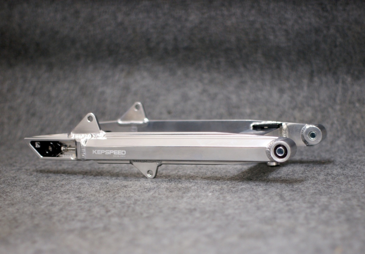 KEPSPEED製 スーパーカブ用 アルミスイングアーム TypeKT( 5cm