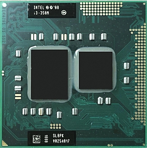 Intel Core i3-350M SLBPK 2C 500667MGHz 35W Socket G1 CP80617004161AC_画像1