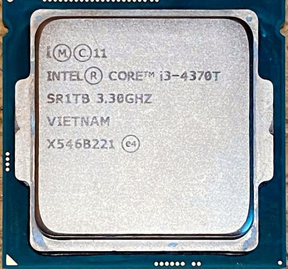 Intel Core i3-4370T SR1TB 2C 3.3GHz 4MB 35W LGA1150 CM8064601481979_画像1