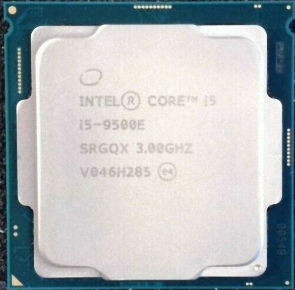 消費税無し 3GHz 6C SRGQX i5-9500E Core Intel 9MB CM8068403362616