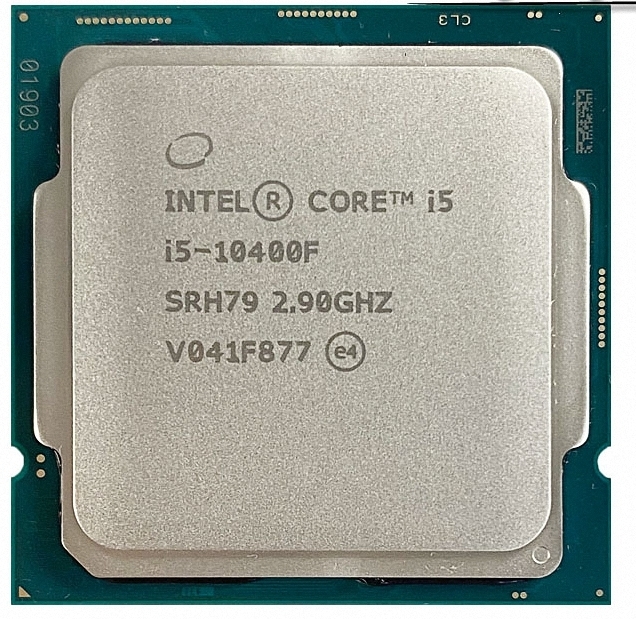 Intel Core i5-10400F SRH3D 6C 2.9GHz 12MB 65W LGA1200_画像1