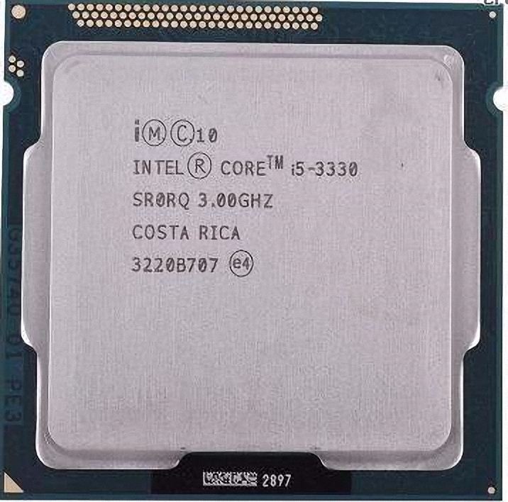 Intel Core i5-3330 SR0RQ 4C 3GHz 6 MB 77W LGA1155 CM8063701134306_画像1