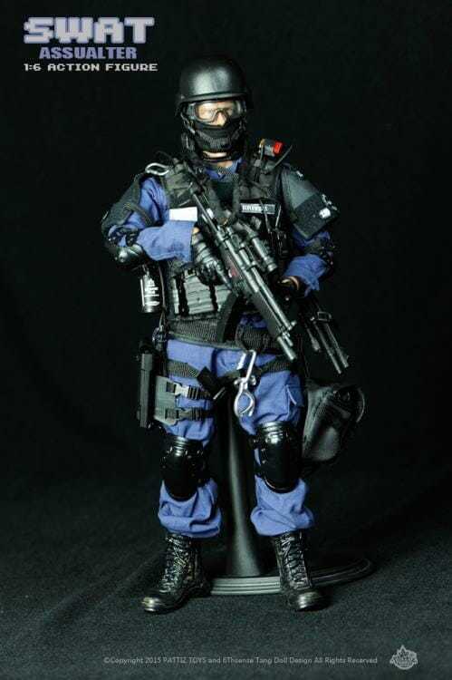 【セール】PATTIZ TOYS社製 SWAT ASSUALTER【ピストル】1/6スケールフィギュア soldierstory DAMTOYS_こちらの商品よりパーツ取りしたものです