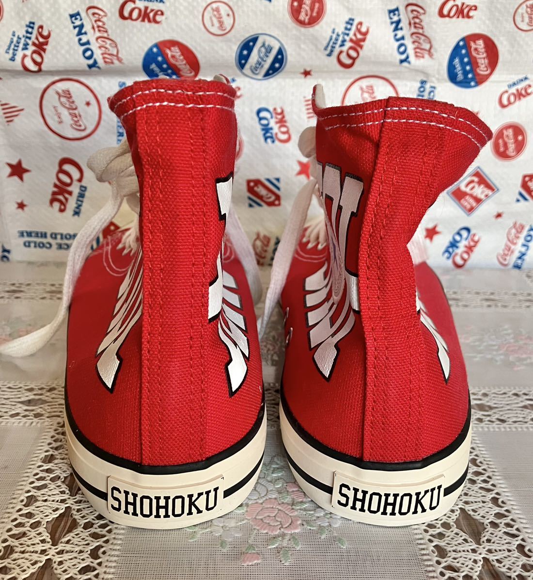 SLAM DUNK スラムダンク コンバース風 スニーカー 靴 湘北 26cm SLAM DUNK スラムダンク コンバース風 スニーカー 靴 湘北 26cm