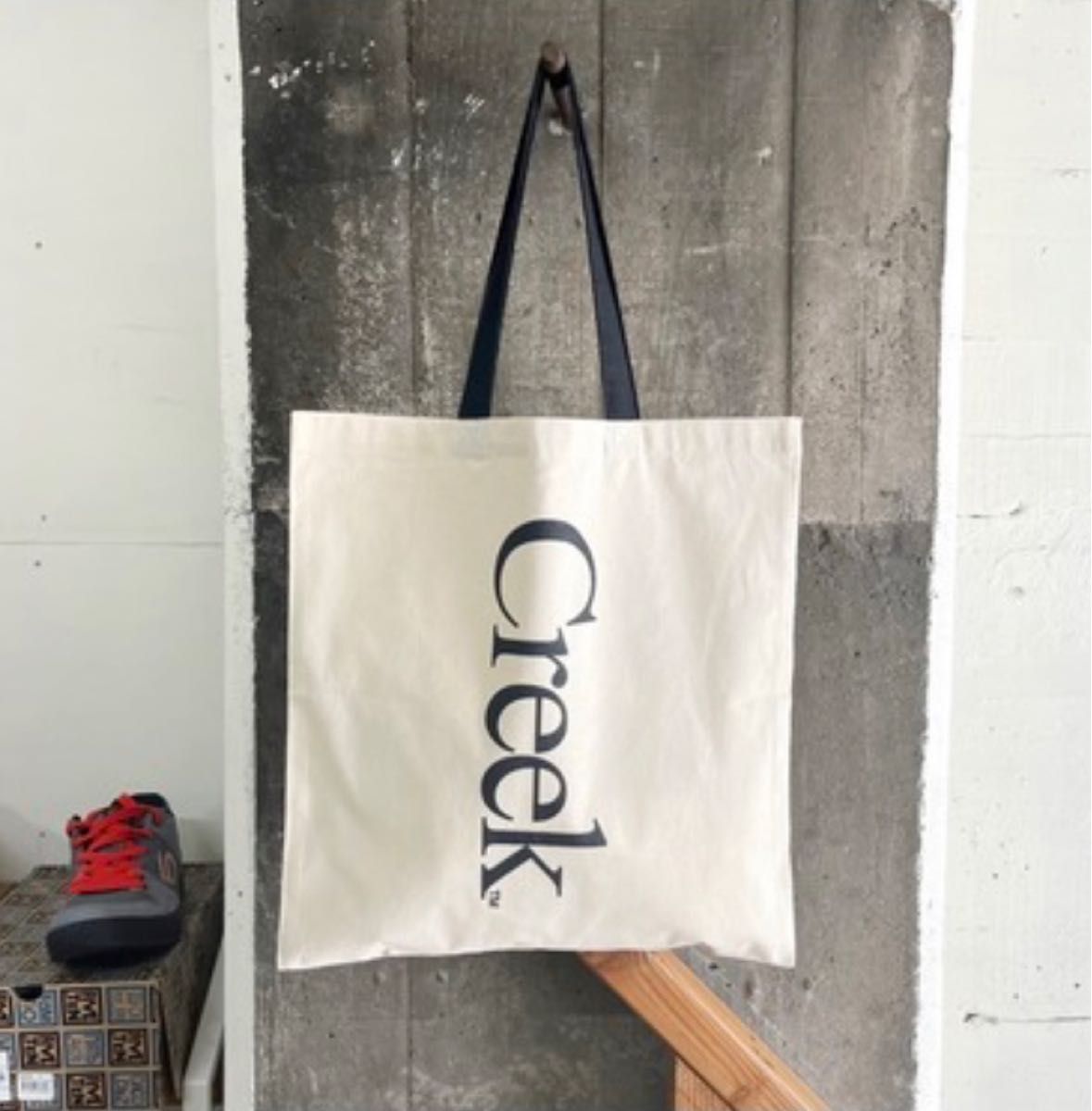 Creek Angler's Device / Tote Bag BLACK クリーク トートバッグ