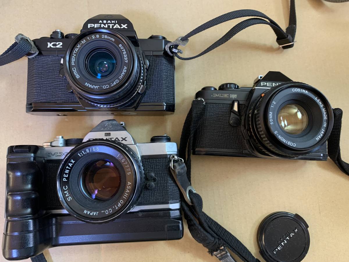 ペンタックス PENTAX MX K2 KM SPOTMATIC Super-Takumar 55mm F1.8 ...