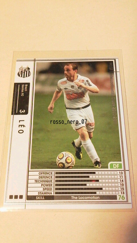ヤフオク Wccf10 11 10 11 白 レオ サントスfc ヤフオク Wccf10 11 10 11 白 レオ サントスfc