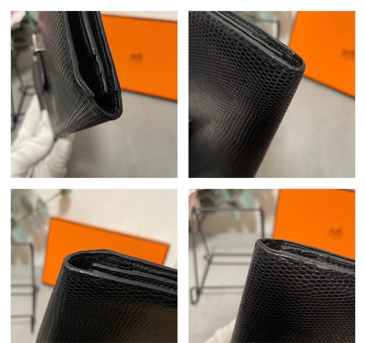 エルメスベアンスフレリザード長財布ブラック超希少品 | noonanwaste.com