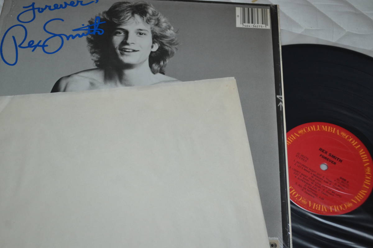 12(LP) REX SMITH Forever USオリジナル シュリンク付き美品　1979年_画像2